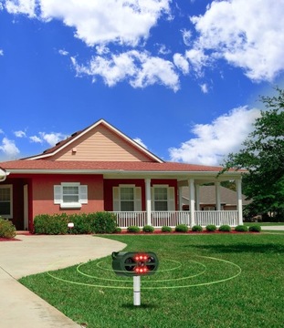 Солнечный ОТПУСКАТЕЛЬ ЖИВОТНЫХ кошек, лисиц, куниц ИНФРАЗВУК ЛАЗЕРНЫЙ ИК детектор