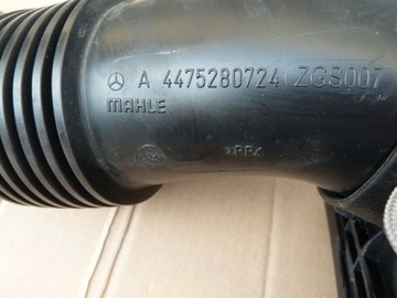 MERCEDES 651 VITO 447 2.2 KOMPLETNÍ POUZDRO VZDUCHU VÁHA VZDUCHU TRUBKY