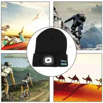 НАУШНИКИ BLUETOOTH 5.0 ШАПКА МУЗЫКА ЗИМНЯЯ ШАПКА