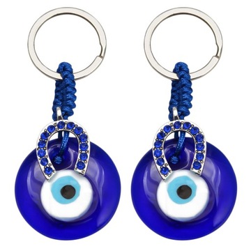 Brelok Torba Islamski Nazar Amulet Pierścień Prezent 2 szt