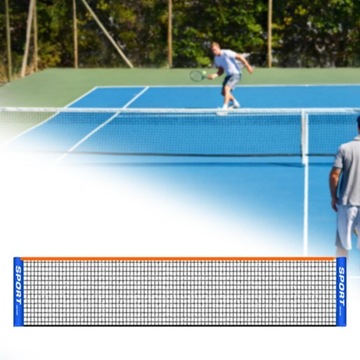 Теннисная сетка Многофункциональная легкособираемая пляжная сетка Портативная длина 4,2 м