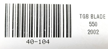 TGB BLADE 550 02 ДЕРЖАТЕЛЬ МОНТАЖНОЙ ПЛАТЫ