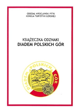 Książeczka odznaki Diadem polskich gór