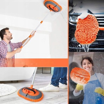 НАБОР ЩЕТКОВ ДЛЯ МОЙКИ МИКРОФИБРЫ