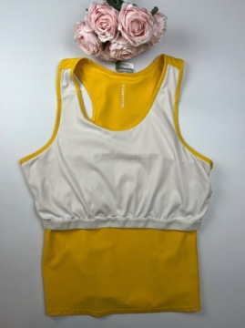 Женская спортивная футболка New Balance, желтая, XXL