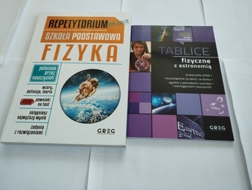 Repetytorium FIZYKA + TABLICE Szkoła Podstawowa GR