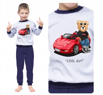 Пижама для мальчика Auto Teddy Bear, манжета 104 Marcinkowski