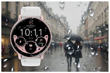 SMARTWATCH ЖЕНСКИЕ ЧАСЫ ГРАВИТАЦИЯ РАЗГОВОР ПОЛИРОВКА МЕНЮ +BAND БЕСПЛАТНАЯ ГРАВИРОВКА