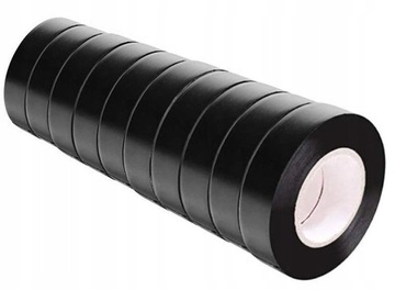 Taśma z PCV/PVC izolacyjna 19 mm x 10 m - 10 sztuk