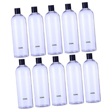 10 szt. Pustych butelek Butelki podróżne Szczelny, stylowy balsam 500 ml