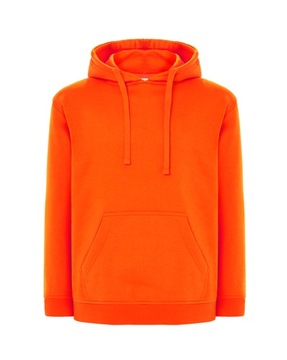 Bluza z Kapturem Męska Kieszeń Kangur 290g pomarańczowa r.3XL