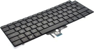 ORYGINALNA Klawiatura DELL Latitude 7410 LED QWERTY UK | 0RVM1V