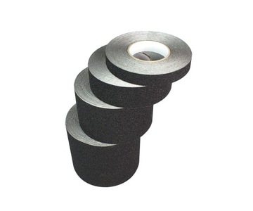 Лента противоскользящая ШИРОКАЯ черная 100мм/18м