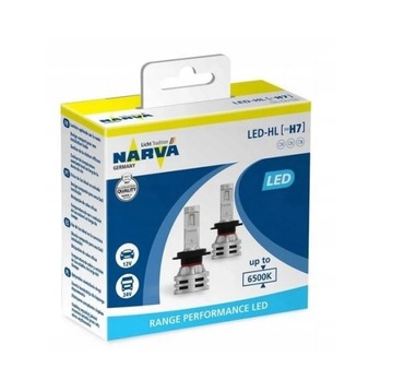 NARVA żarówka H7 Performance LED 6500K 12V 24V