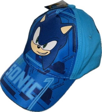 Czapka z daszkiem SONIC JEŻ 54cm