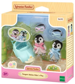 SYLVANIAN FAMILIES ПИНГВИНЫ В МАШИНЕ 5695