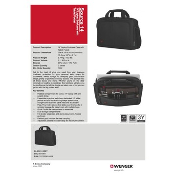 Wenger torba na laptopa Source 14
