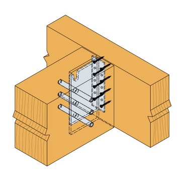 SIMPSON ZBTN160 ПОДВЕСКА ДЛЯ БАЛКИ ТИП 160(MPP) 1шт.