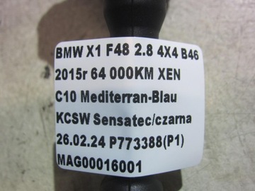 BMW X1 F48 B46 F20 F23 F44 F45 G20 G01 CÍVKA ZAPALOVACÍ 12138643360 8643360