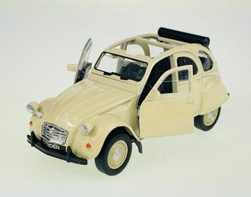 Металлическая модель Welly Citroen 2CV OLD TIMER