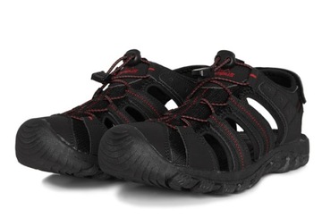 Męskie sandały CAMPUS CARLIT zakryty palec 45 czarny