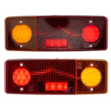 LAMPA TYLNA ZESPOLONA LED C-360 PRZYCZEPA 2SZT