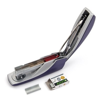 МЕТАЛЛИЧЕСКИЙ СТЕПЛЕР LEITZ NEXXT, СРЕДНИЙ, СИНИЙ