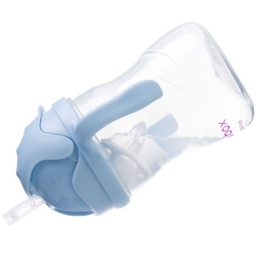 B.BOX BUTTLE GELATO BOTTLE с трубочкой 240 мл, дозатор БУТЫЛКА для детей J. BLUE