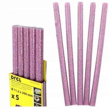 KLEJ DO PISTOLETU NA GORĄCO BROKAT 11,2x200 mm