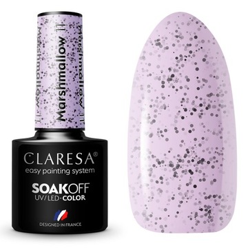 Lakier Hybrydowy Claresa Fiolet Marshmallow 11