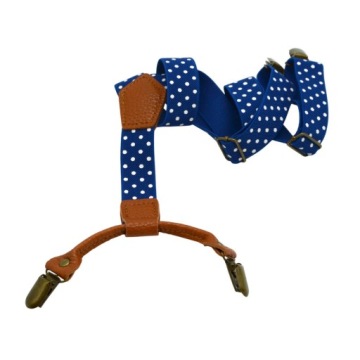 Kids Suspender Одяг Аксесуари з Кліпси Для хлопчиків і дівчаток Регульований Синій