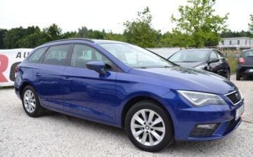 Seat Leon III ST Facelifting 1.6 TDI 115KM 2017 Seat Leon Bezwypadkowe - 1 wlasciciel - serwis do konca - OPLACONY 1.6, zdjęcie 9