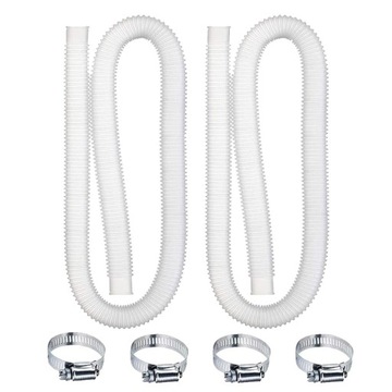 WĄŻ KARBOWANY BASENOWEGO RURA DO BASENU POMPY 32mm/1.5m