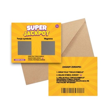 ZDRAPKA Kupon Loteria ZOSTANIECIE PRADZIADKAMI CIĄŻA