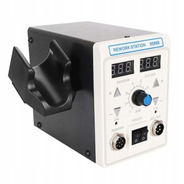 АВТОЭНЕРНАЯ СТАНЦИЯ + ТОЧНЫЙ ПАЯЛЬНИК 8586B 2в1 + НАПРАВЛЯЮЩАЯ ДЛЯ ПАЙКИ