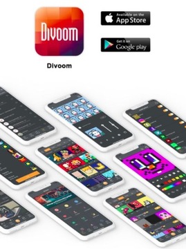 Многофункциональный светодиодный дисплей Frame Divoom Pixoo