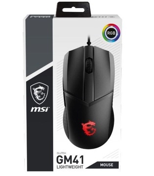 Káblová myš MSI GM41 optický senzor