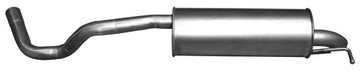 TŁUMIK końcowy SEAT TOLEDO IV SKODA RAPID 1.4 1.6 TDI