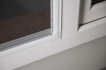 Сеть комаров алюминиевая рама до размера - 90x140 см.