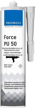 ROSCH FORCE PU50 310ml Poliuretanowa Masa Klej Uszczelniacz Szary PU 50 OEM