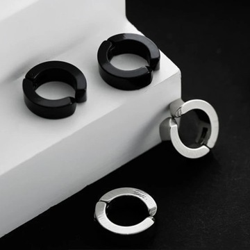 16 пар магнитных сережек из нержавеющей стали без пирсинга, висячие крестики