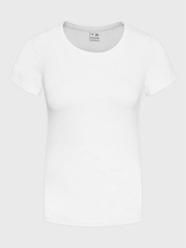 4F T-Shirt H4Z22-TSD350 Biały Regular Fit