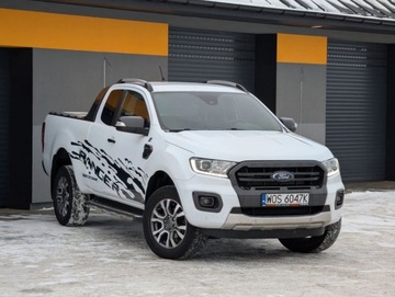 Ford Ranger V Podwójna kabina Facelifting 2019 2.0 EcoBlue 213KM 2021 Ford Ranger Ledy Navi Alu Kamera Serwis Gwarancja 2.0 Diesel 213KM, zdjęcie 2