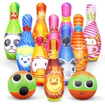 ZESTAW GRA KRĘGLE BOWLING ZABAWKI DLA DZIECI GIFT
