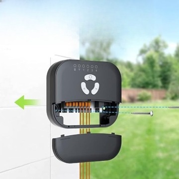 Sterownik nawadniania Ogrodu 6 STREF WiFi Tuya Smart Z ZASILACZEM !!!