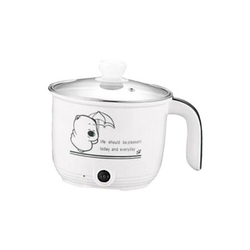 Electric Cooking Pot Nonstick Electric white