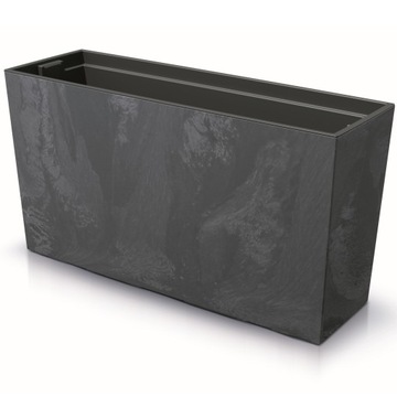 Skrzynka donica balkon wkład 77x40cm antracyt