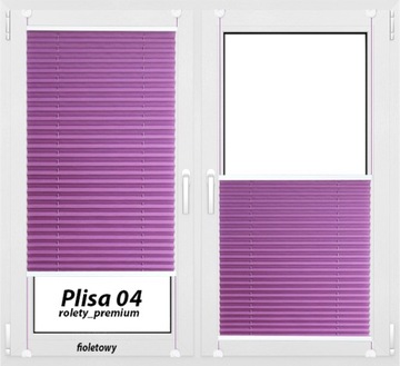 Рулонная штора плиссе/плиссе Rolety_Premium 55x100