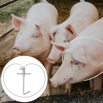 Регулируемый держатель для свиней из нержавеющей стали