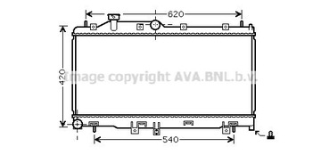 634 586 CHLADIČ SUBARU XV 12-